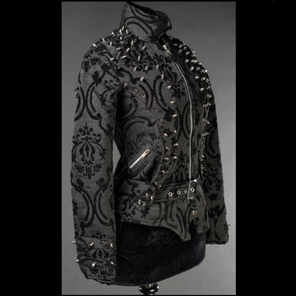 Neo victorian spiked jacket - Picture 4 of 4